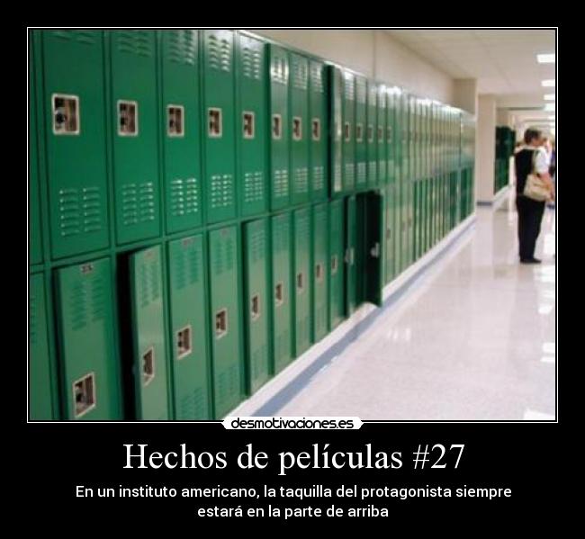 Hechos de películas #27 -