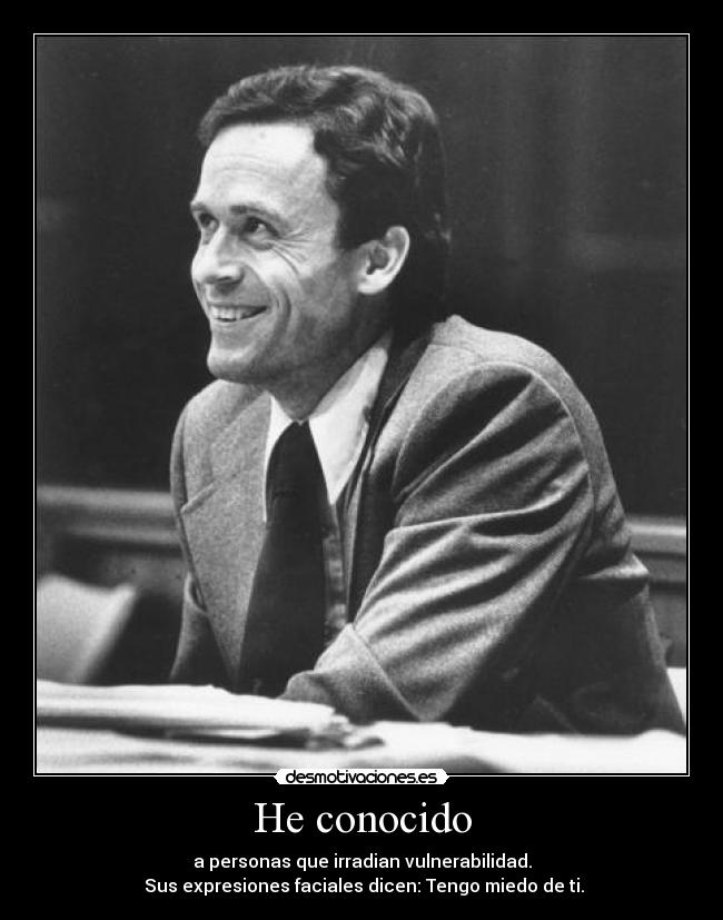 carteles ted bundy defendiendose mismo juicio desmotivaciones