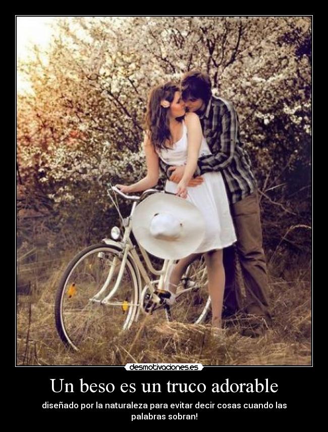 Un beso es un truco adorable - 