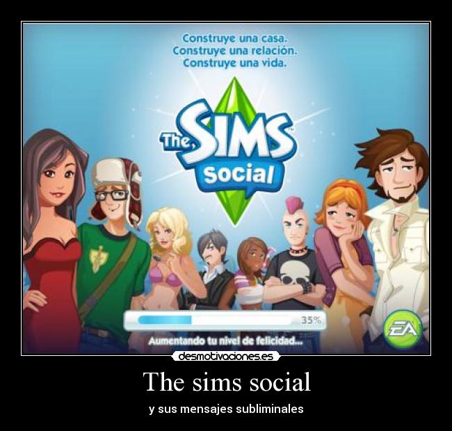 The sims social - y sus mensajes subliminales