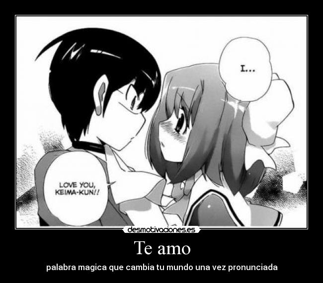 Te amo -