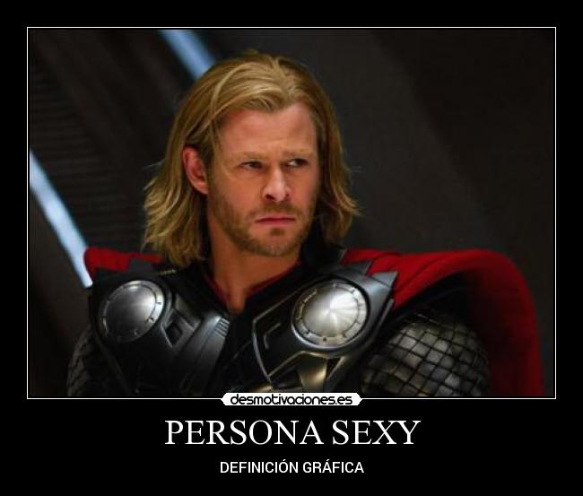 PERSONA SEXY - DEFINICIÓN GRÁFICA