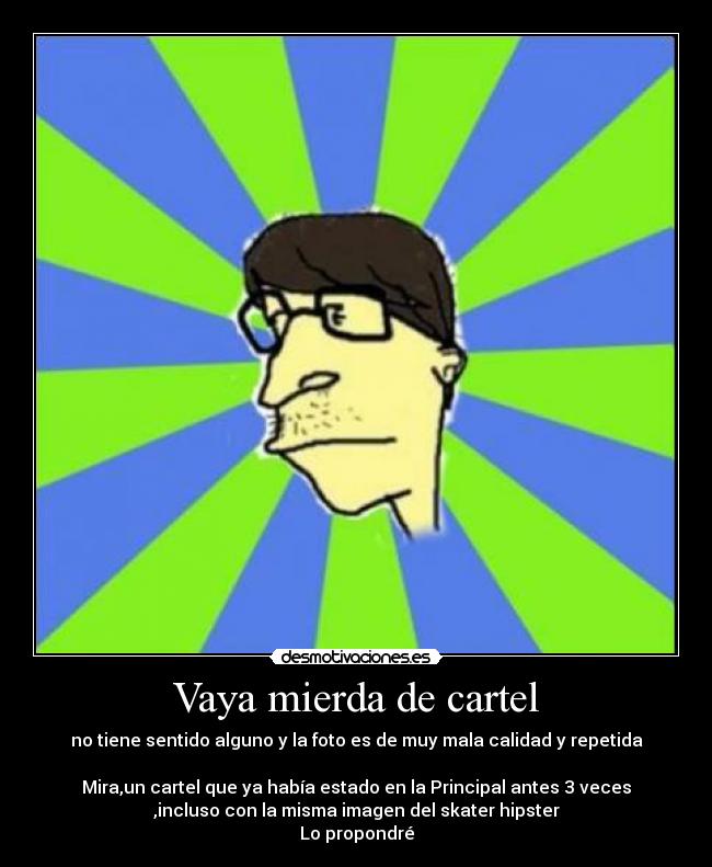 carteles clanhoygan tipico usuario desmotivaciones intente subir meme memegenerator pero desmotivaciones