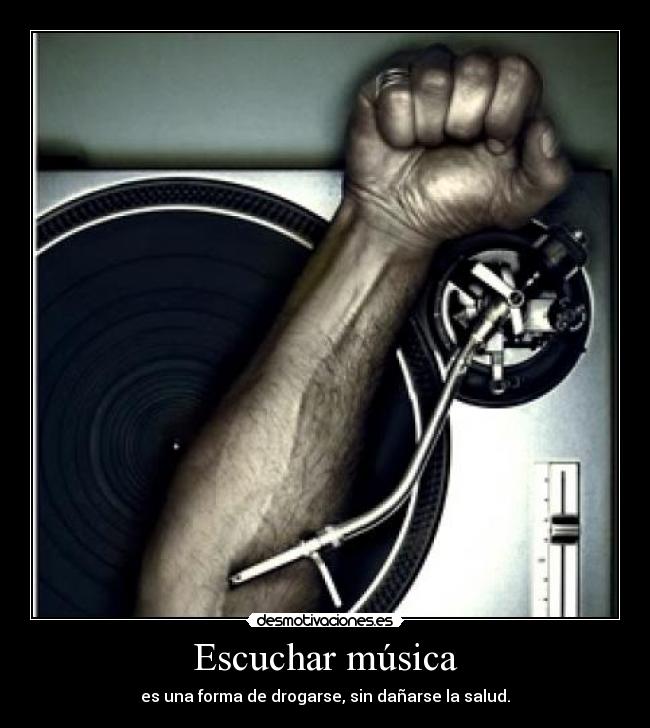 Escuchar música -
