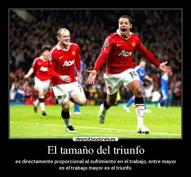 El tamaño del triunfo - 