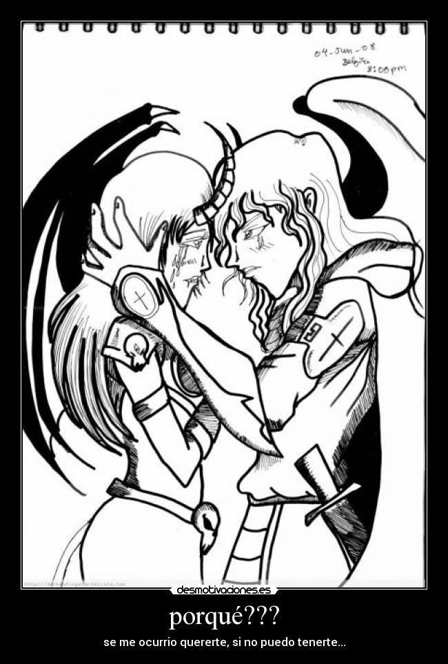 porqué??? - se me ocurrio quererte, si no puedo tenerte...