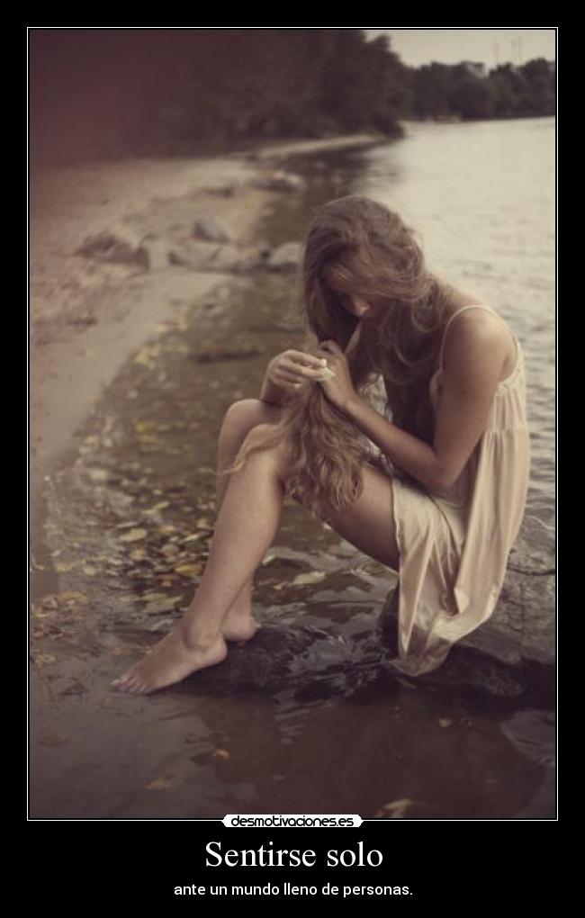 Sentirse solo -