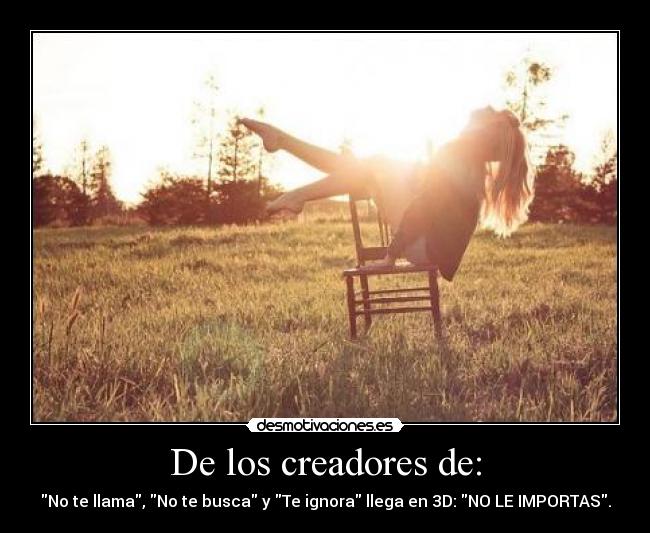 De los creadores de: -