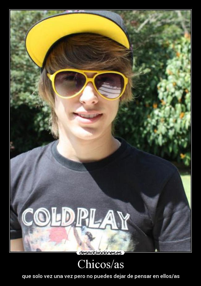 Chicos/as - que solo vez una vez pero no puedes dejar de pensar en ellos/as