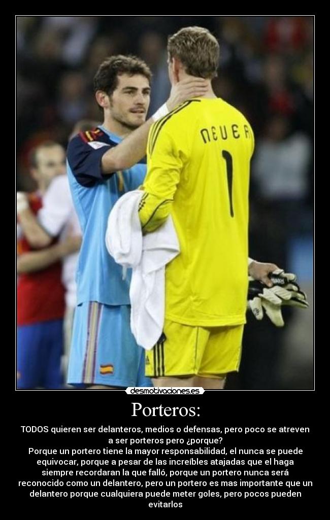 Porteros: -