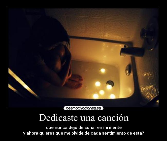 Dedicaste una canción -