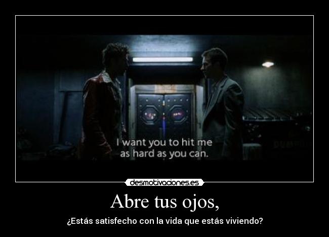 carteles intruders darkjosiko the fight club encanta soy tyler jajaja desmotivaciones
