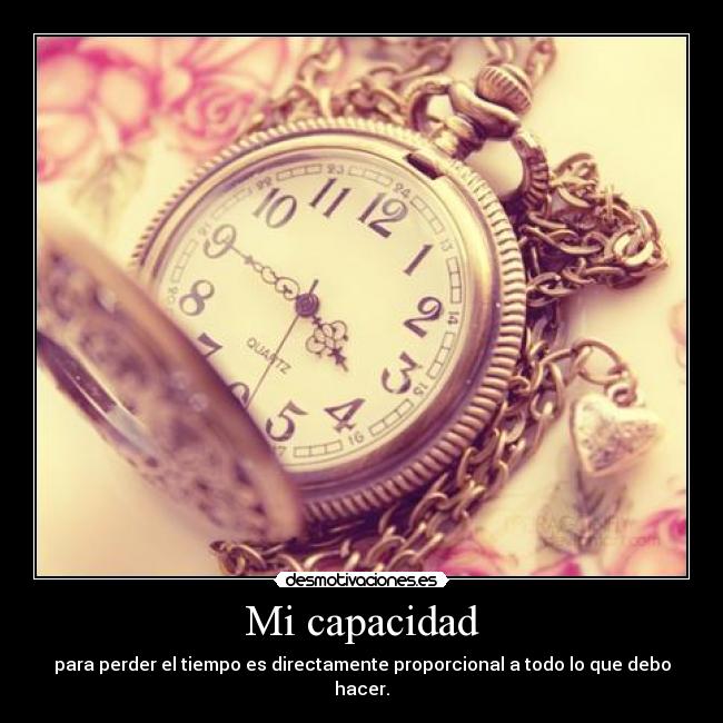 Mi capacidad -