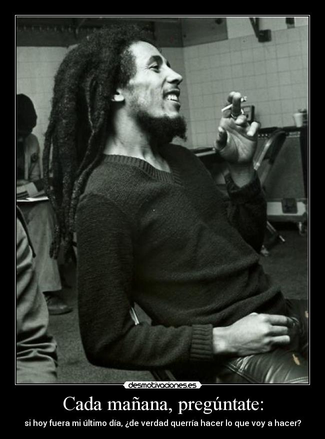 carteles bob marley desmotivaciones