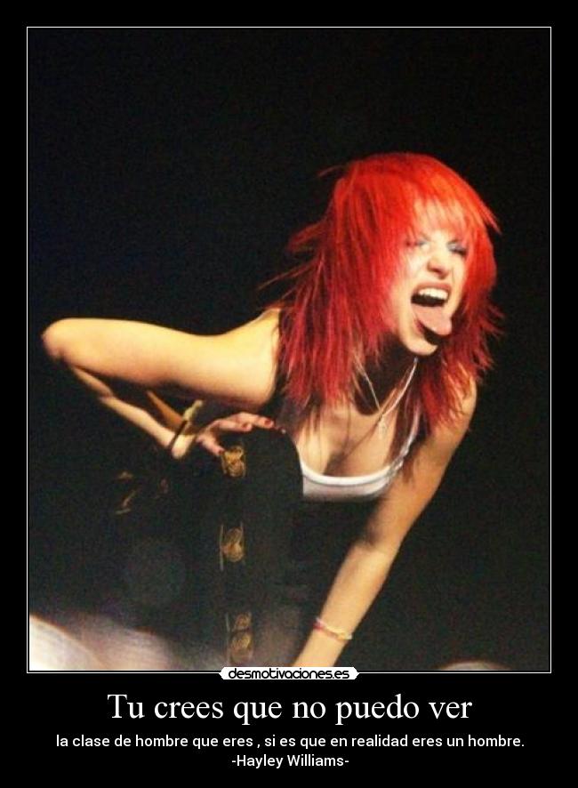 carteles hayley williams paramore desmotivaciones