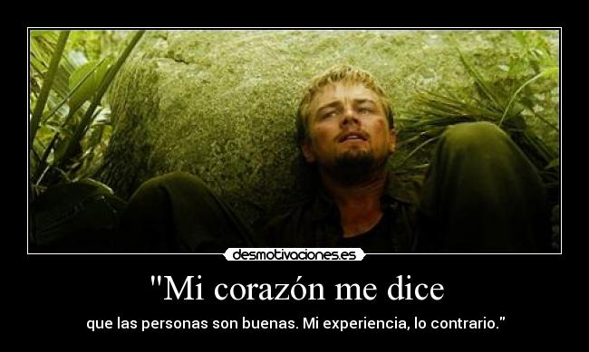 Mi corazón me dice -