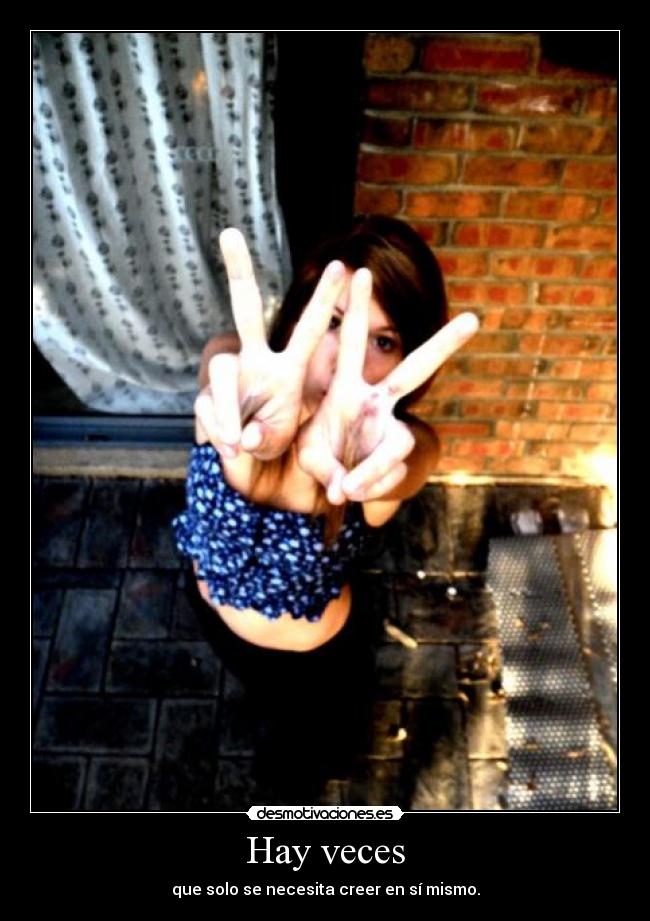 Hay veces - 