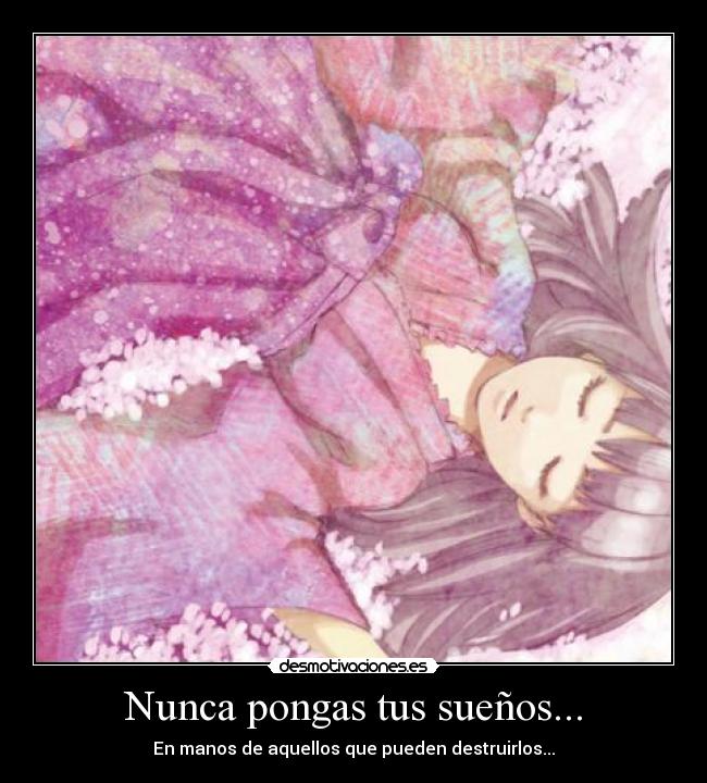 carteles frases anime desmotivaciones