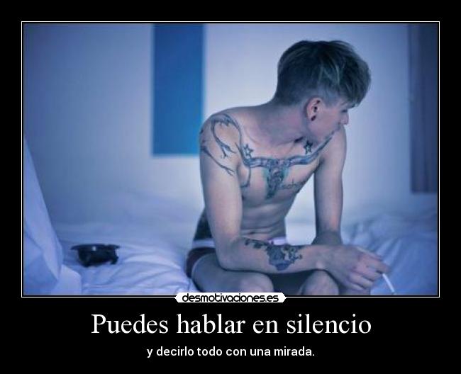 Puedes hablar en silencio - 