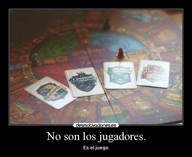 No son los jugadores. -