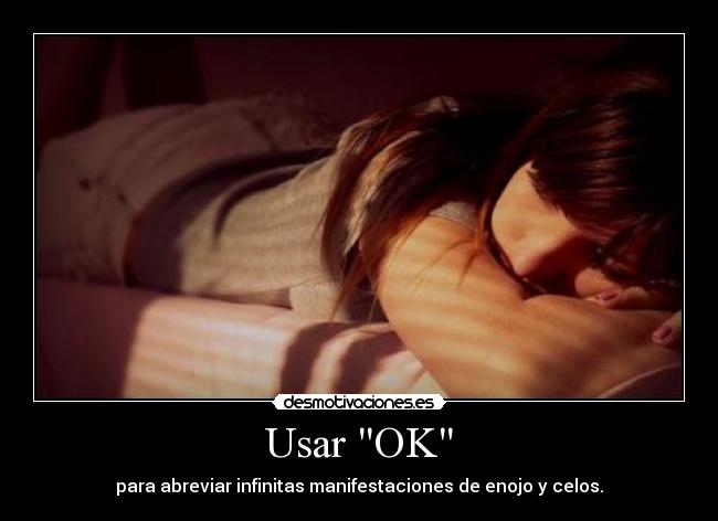 Usar OK -