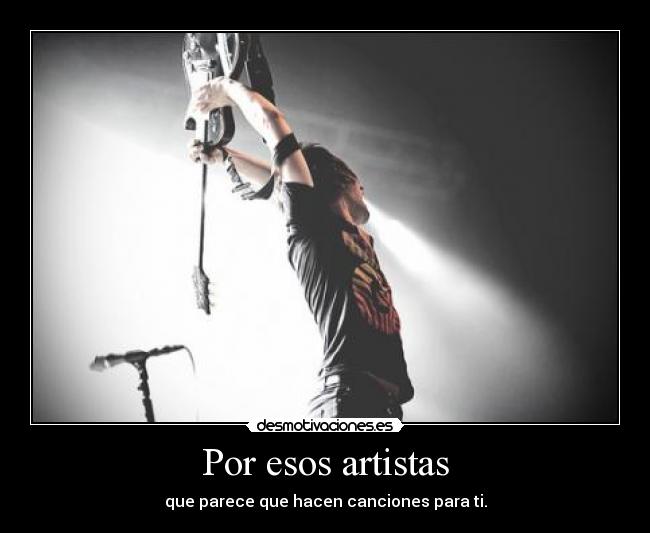 Por esos artistas - 
