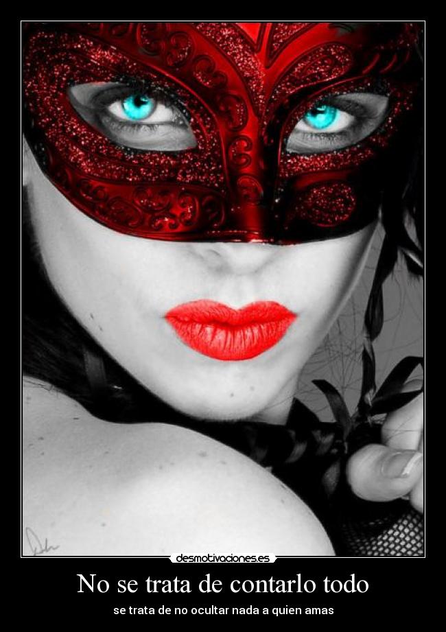 No se trata de contarlo todo - 