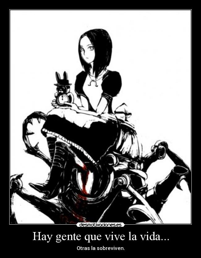 carteles vida alice madness returns desmotivaciones