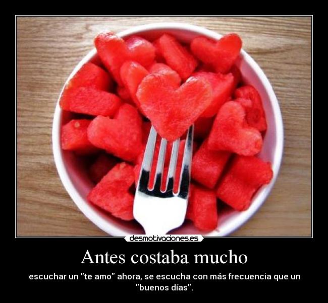 Antes costaba mucho - 