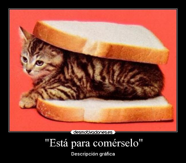 Está para comérselo - Descripción gráfica