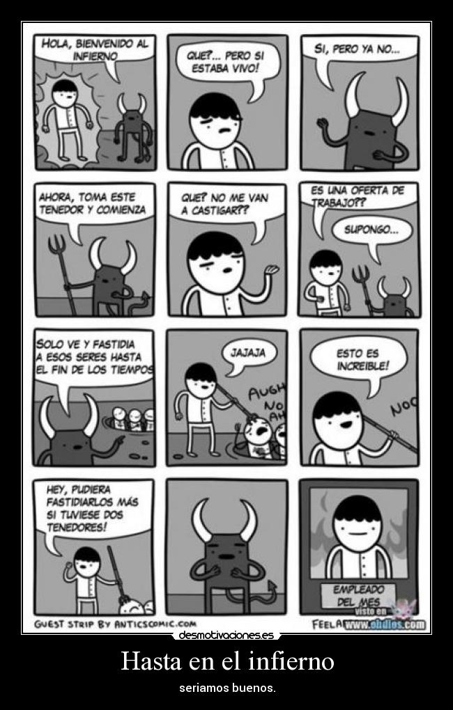 Hasta en el infierno -