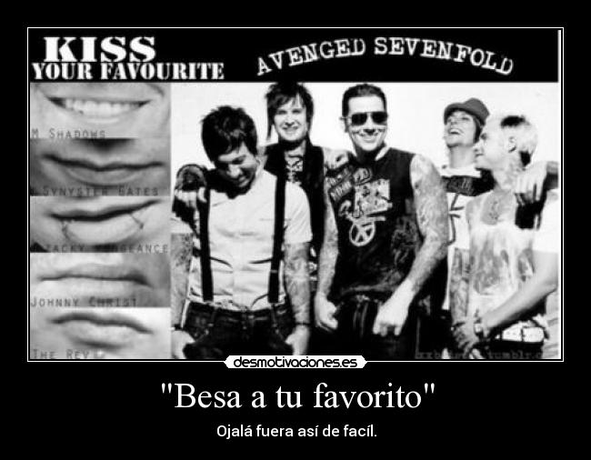 Besa a tu favorito -
