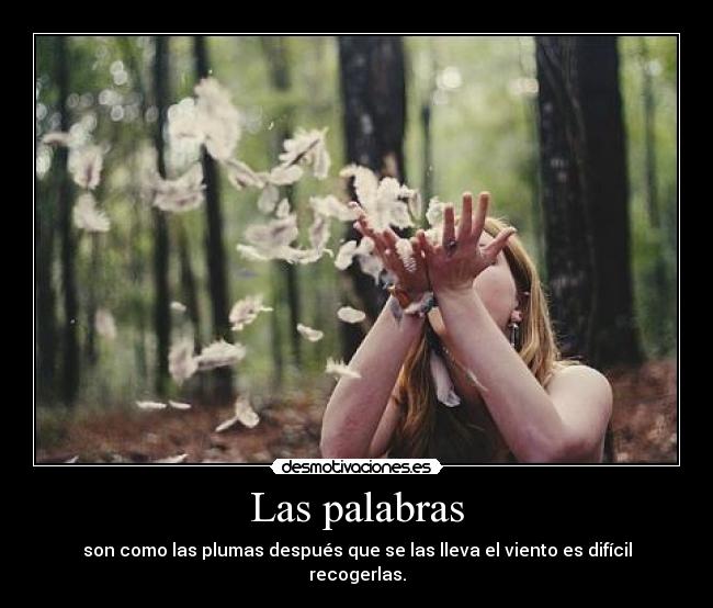 Las palabras -