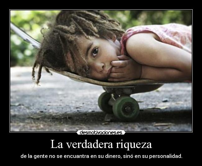 La verdadera riqueza - 