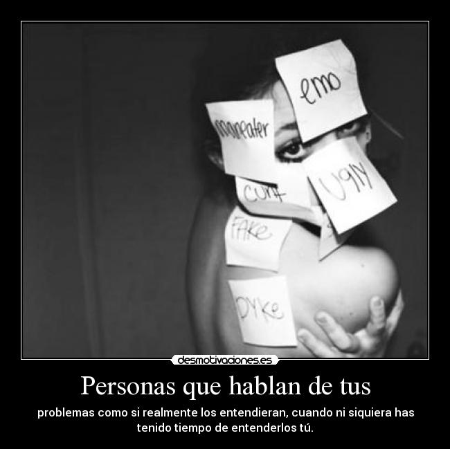 Personas que hablan de tus - 