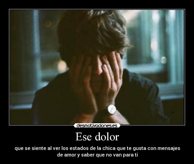 Ese dolor -