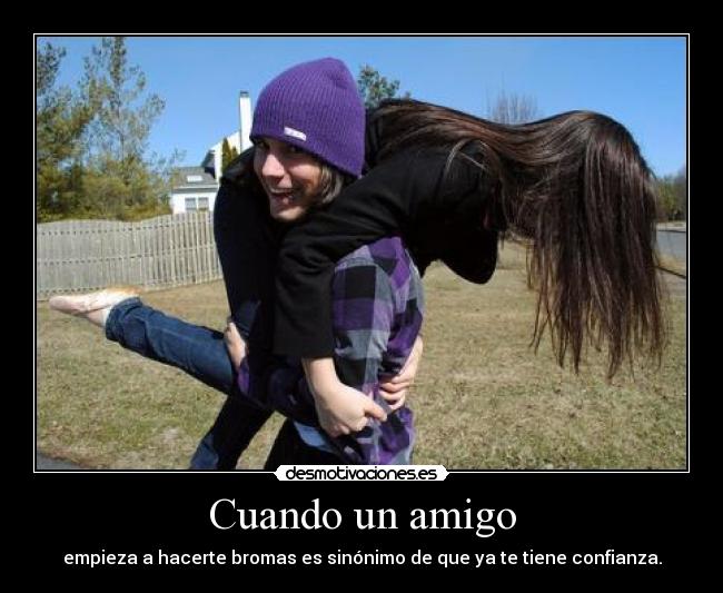 Cuando un amigo -