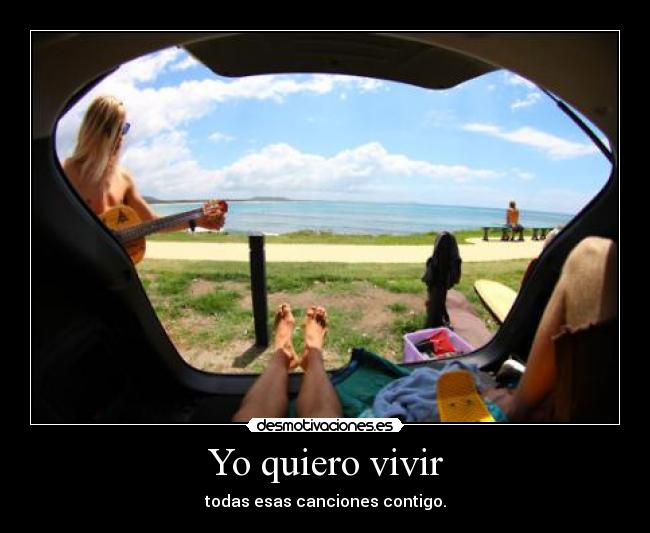 Yo quiero vivir -