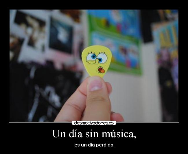 Un día sin música, -