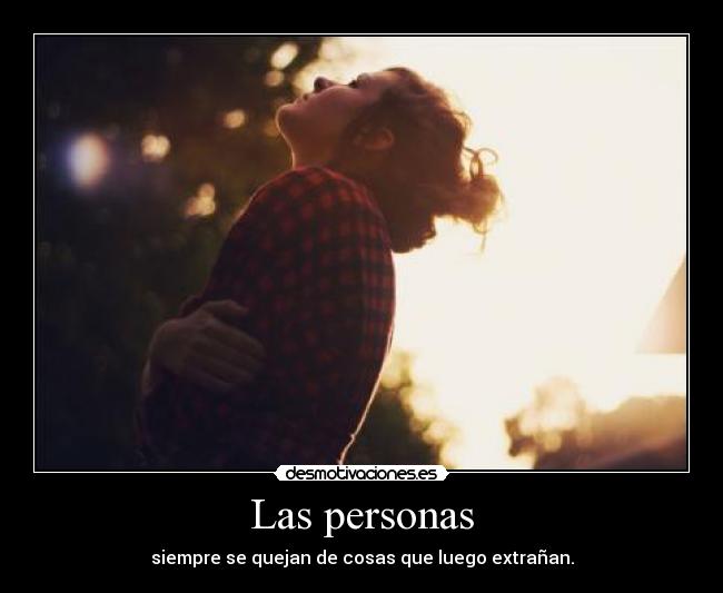 Las personas - 