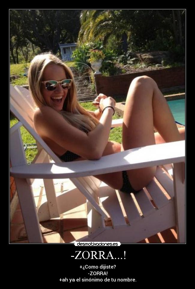 -ZORRA...! -