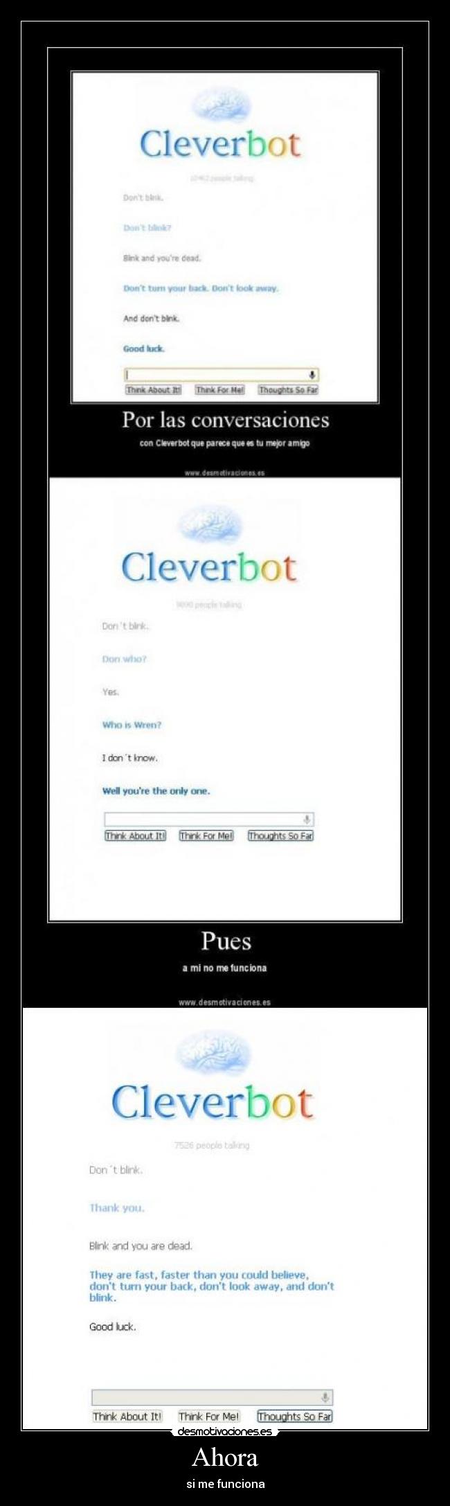 Ahora - si me funciona