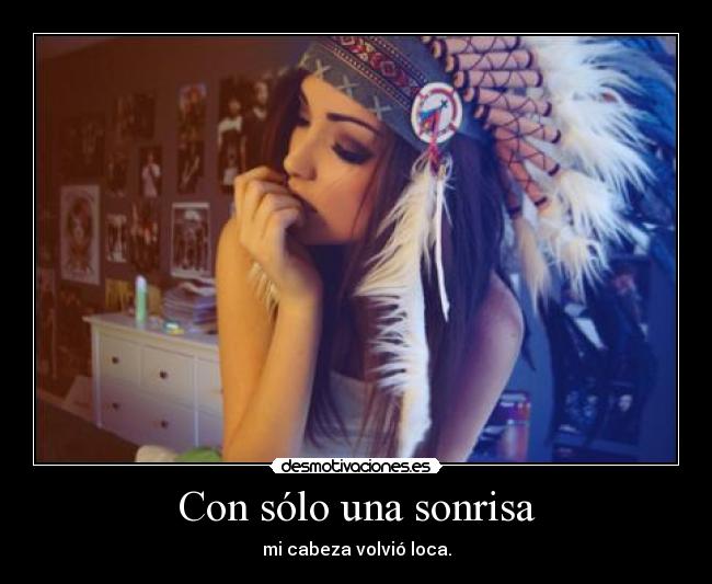 Con sólo una sonrisa -