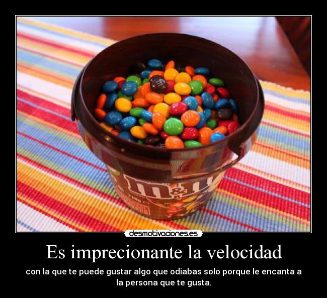 Es imprecionante la velocidad -