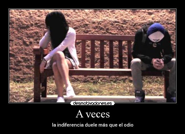 A veces -