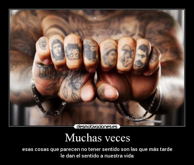 Muchas veces -