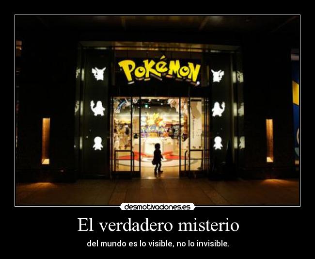 El verdadero misterio -