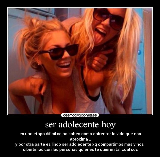 ser adolecente hoy -
