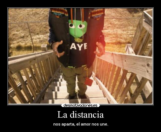 La distancia -