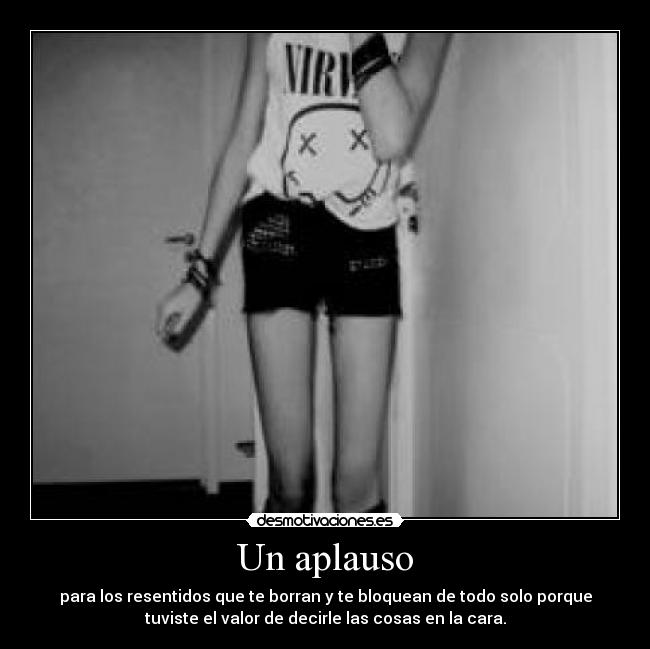 Un aplauso - 